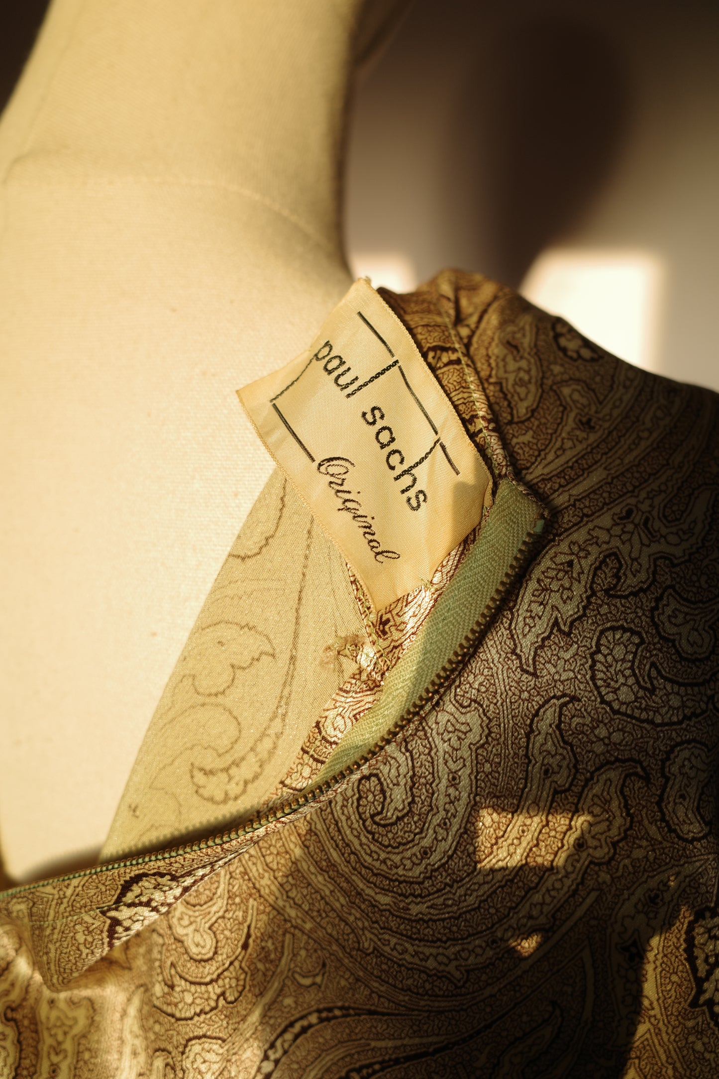 1940s /1950s Vintage Paul Sachs Original Dress