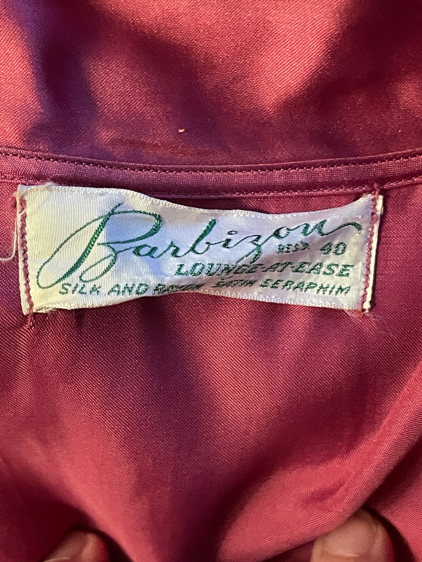 1940s Barbizon Robe