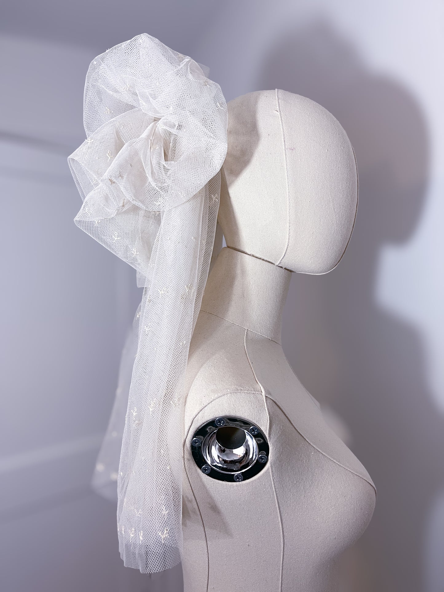 Vintage Bow Wedding Veil