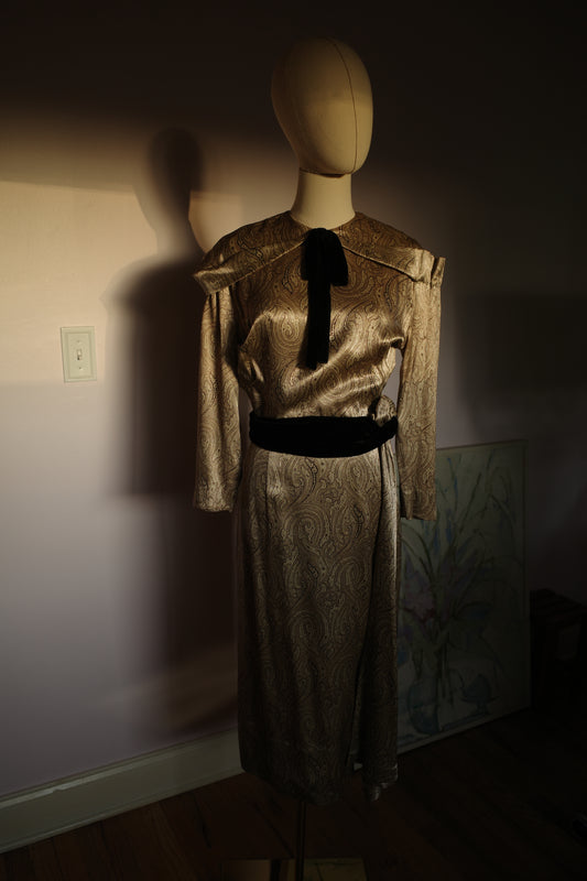1940s /1950s Vintage Paul Sachs Original Dress